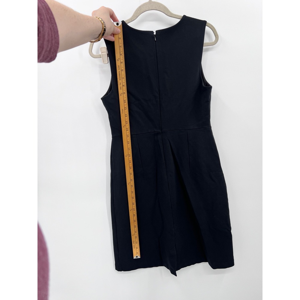 Lands End Black Sleeveless Sheath Dress with Pockets Size 10 - Picture 10 of 10